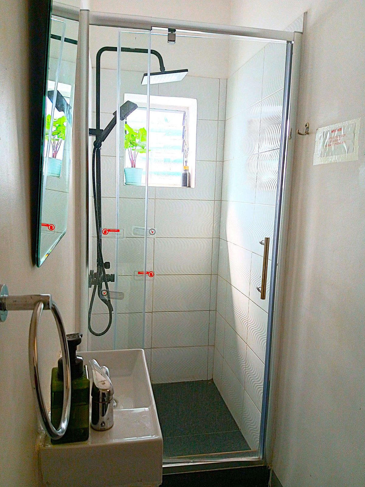 Habitación Estándar - baño privado con ducha tipo lluvia
